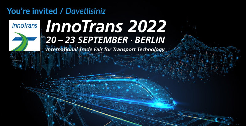 Visit us at InnoTrans 2022