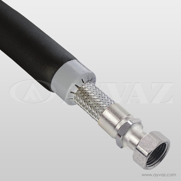 Fan Coil Connection Hose (Braided and Insulated)